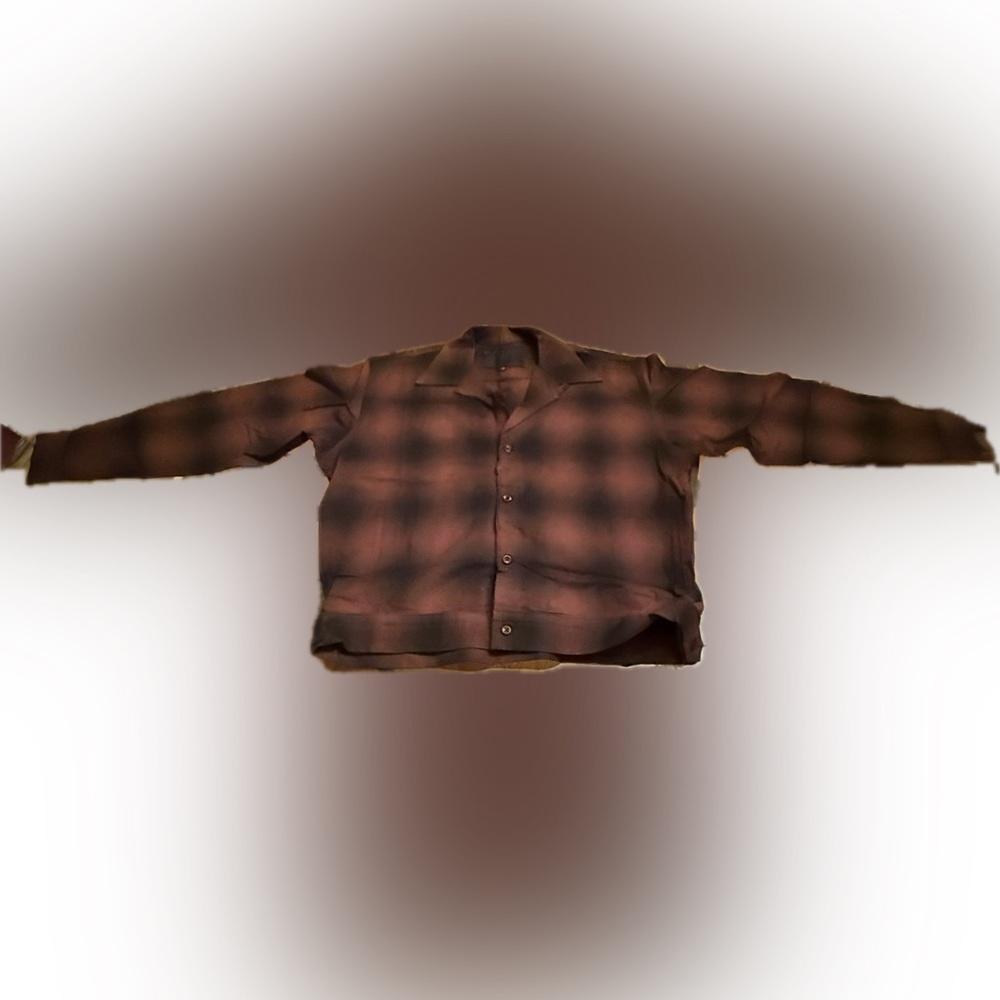 Brand New Plaid Button-Up Shirt